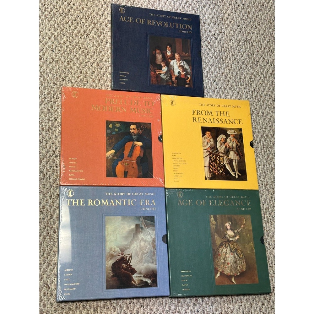 Story Of Great Music Romantic Elegance Renaissance Modern Revolution Vinyl NEW